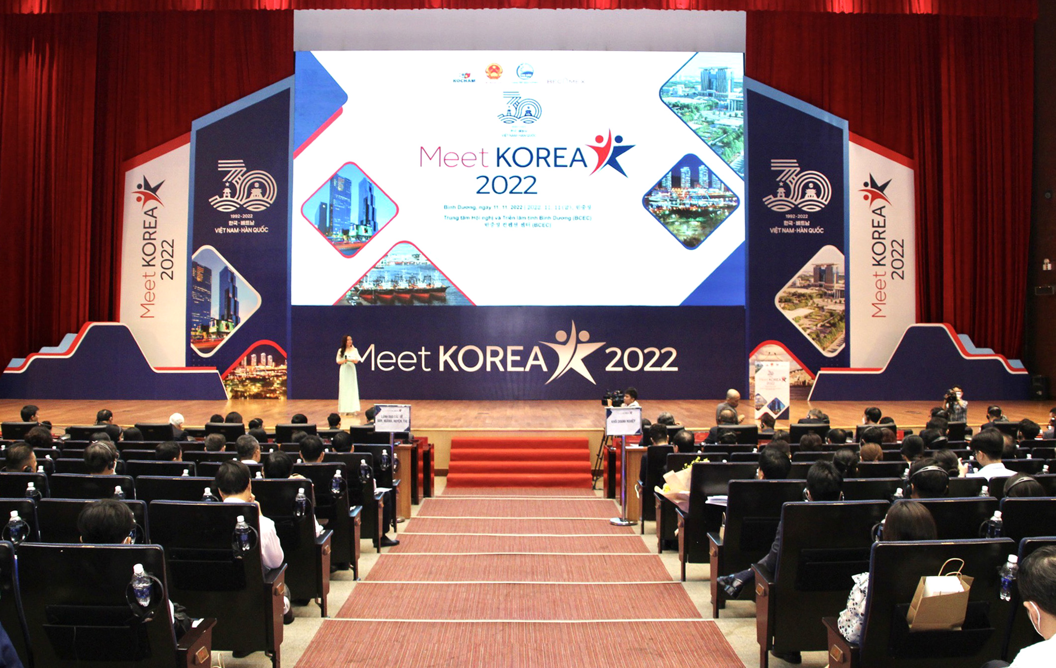 Quang cảnh Sự kiện “Gặp gỡ Hàn Quốc – Meet Korea 2022” (Ảnh: HH)